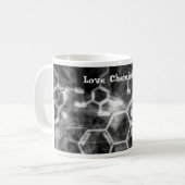 Kaffee-Tasse - Liebe-Chemie Kaffeetasse (Vorderseite Links)