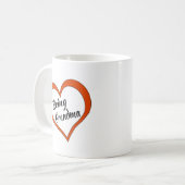 Kaffee Tasse Liebe ist Oma (Vorderseite Links)