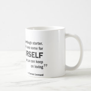 Kaffee-Tasse - 'Liebe ist wie Sauerteigstarter… " Kaffeetasse