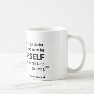 Kaffee-Tasse - 'Liebe ist wie Sauerteigstarter… " Kaffeetasse