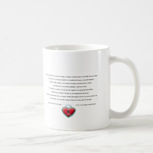 Kaffee-Tasse - Liebe-Tasse Lockheart Rosen und Kaffeetasse