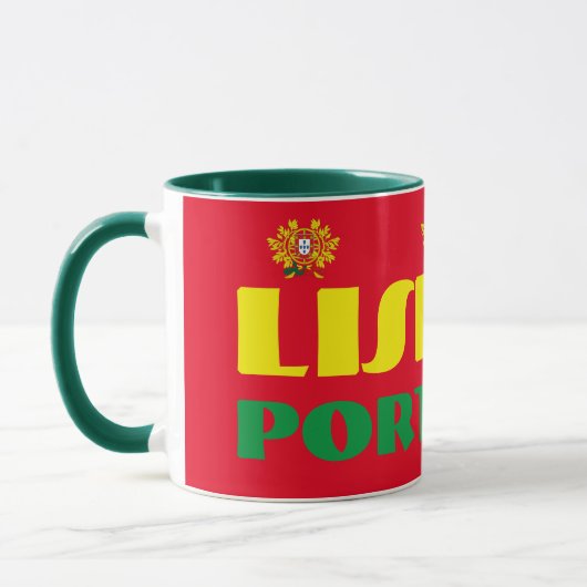 Kaffee-Tasse Lissabons Portugal Tasse (Links)