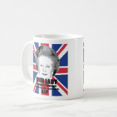 Kaffee-Tasse Margaret- Thatchereiserner Kaffeetasse (Vorderseite Links)