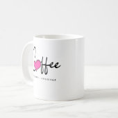 Kaffee: Tasse meiner Liebe (Vorderseite Links)