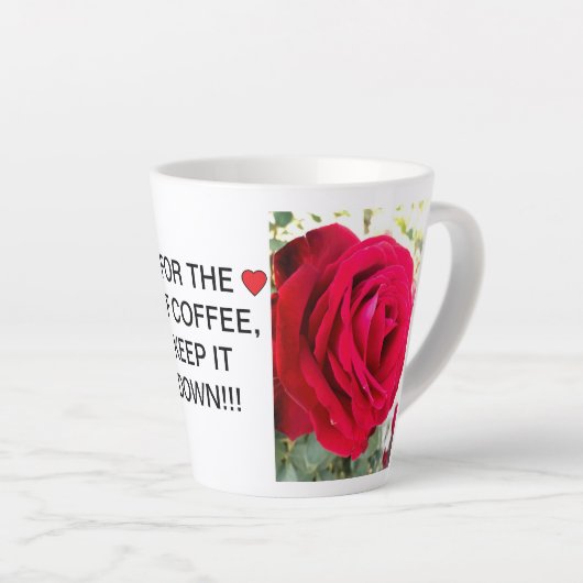 KAFFEE-TASSE MILCHTASSE (Rechte Ecke)