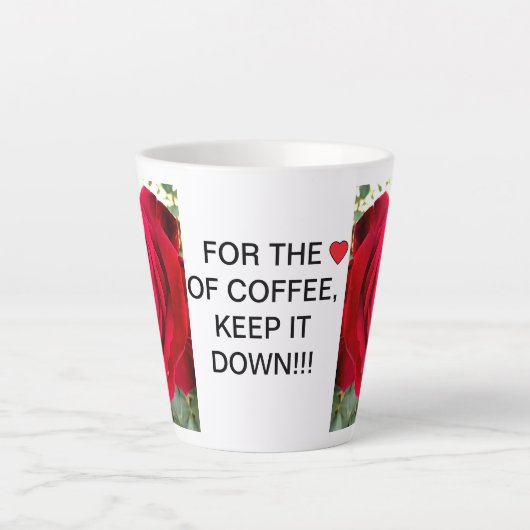 KAFFEE-TASSE MILCHTASSE (Vorderseite)