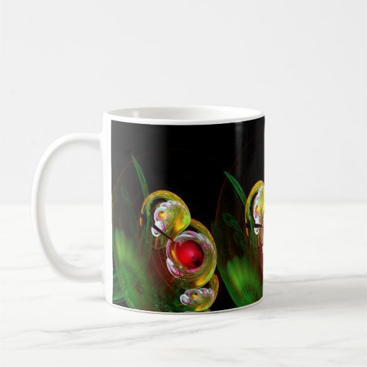 Kaffee-Tasse mit 3 Embryos Kaffeetasse (Links)