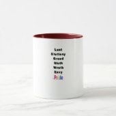 Kaffee-Tasse mit 7 tödlichen Sünden Tasse (Zentrum)