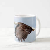 Kaffee-Tasse mit Bald-Adler Kaffeetasse (VorderseiteRechts)