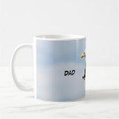Kaffee-Tasse mit Bald-Adler Kaffeetasse (Links)