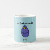 Kaffee-Tasse mit Bild des nicht so glücklichen Kaffeetasse (Mittel)