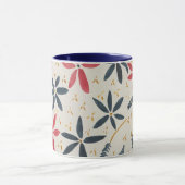 Kaffee-Tasse mit Blumenmotiv Tasse (Zentrum)