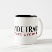 Kaffee-Tasse mit Canotrails Maple Leaf-Header Zweifarbige Tasse (VorderseiteRechts)