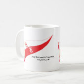 Kaffee-Tasse mit Doppelburgee Kaffeetasse (Vorderseite Links)