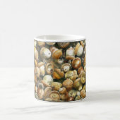 Kaffee-Tasse mit einem Feld der gefallenen Eicheln Kaffeetasse (Mittel)