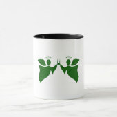 Kaffee-Tasse mit Engeln Tasse (Zentrum)