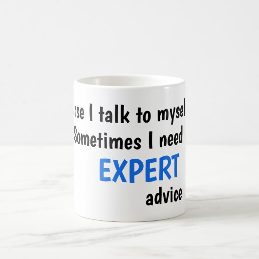 Kaffee-Tasse mit Funny-Sprichwort Kaffeetasse (Mittel)