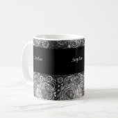 Kaffee-Tasse mit heißer Schokolade Kaffeetasse (Vorderseite Links)