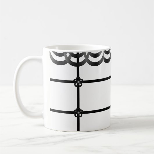 Kaffee-Tasse mit heißer Schokolade Kaffeetasse (Links)