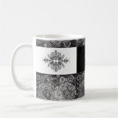 Kaffee-Tasse mit heißer Schokolade Kaffeetasse (Links)