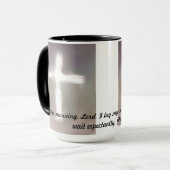 Kaffee-Tasse mit inspirational Zitat Tasse (Vorderseite Links)