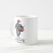 Kaffee-Tasse mit Kanal-Logo Kaffeetasse (Vorderseite Links)