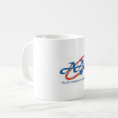 Kaffee-Tasse mit kleinem AAS-Logo Kaffeetasse (Vorderseite Links)