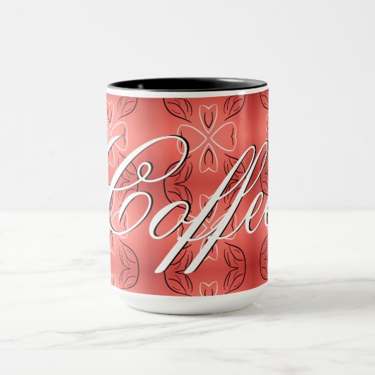 Kaffee-Tasse mit Korallenriff Tasse (Zentrum)