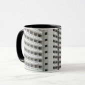 Kaffee-Tasse mit moderner Architektur Tasse (Vorderseite Links)