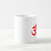 Kaffee-Tasse mit OM-Symbol Kaffeetasse (Mittel)