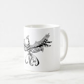 Kaffee-Tasse mit Phoenix-Entwurf Kaffeetasse (VorderseiteRechts)