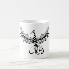 Kaffee-Tasse mit Phoenix-Entwurf Kaffeetasse