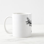 Kaffee-Tasse mit Phoenix-Entwurf Kaffeetasse (Links)