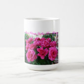 Kaffee-Tasse mit rosa Rosen Kaffeetasse (Mittel)