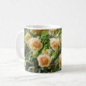 Kaffee-Tasse mit Rosen Kaffeetasse (Vorderseite Links)