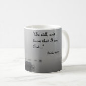 Kaffee-Tasse mit ruhiger Dockszene Kaffeetasse (VorderseiteRechts)