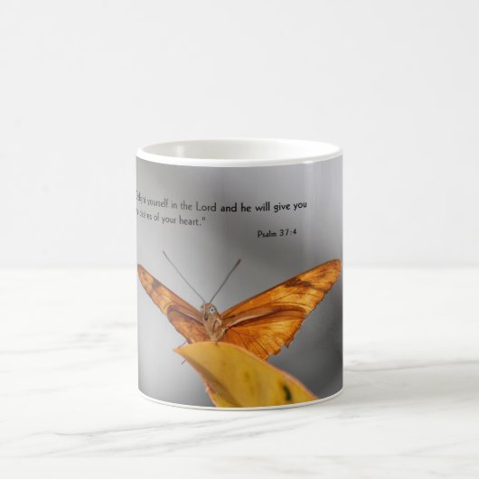 Kaffee-Tasse mit Schmetterling Kaffeetasse (Mittel)