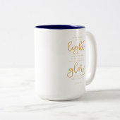 Kaffee-Tasse mit Scripture - Matthew-5:16 Zweifarbige Tasse (VorderseiteRechts)