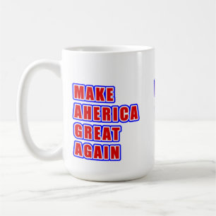 Kaffee-Tasse mit Trumps "KAMPF GEGEN"-Image! Kaffeetasse