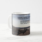 Kaffee-Tasse mit Weg zu den See… Versprechen Kaffeetasse (Vorderseite Links)