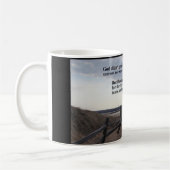 Kaffee-Tasse mit Weg zu den See… Versprechen Kaffeetasse (Links)