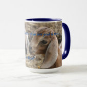 Kaffee-Tasse mit Ziegenkindern Tasse (VorderseiteRechts)