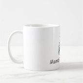 Kaffee-Tasse Mutter-Says OM (Junge) Kaffeetasse (Links)