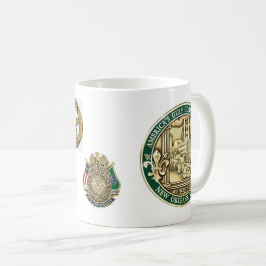 Kaffee-Tasse New Orleans BP Kaffeetasse (VorderseiteRechts)