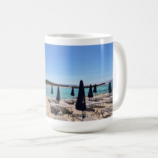 Kaffee-Tasse (Nissi Beach1) Kaffeetasse (VorderseiteRechts)