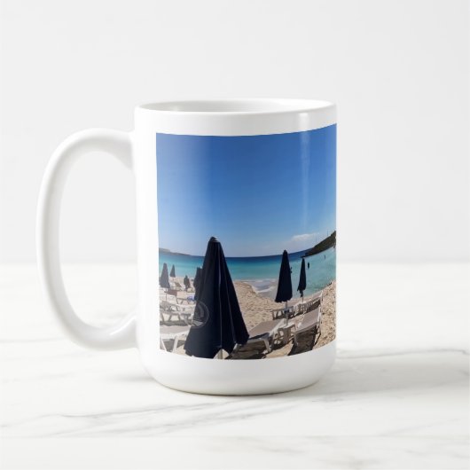Kaffee-Tasse (Nissi Beach1) Kaffeetasse (Links)