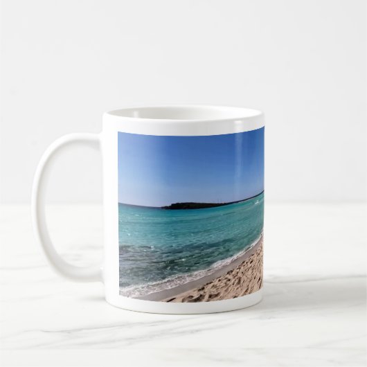 Kaffee-Tasse (Nissi Beach3) Kaffeetasse (Links)