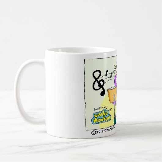 Kaffee-Tasse Onkels Newton Kaffeetasse (Links)
