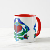 Kaffee-Tasse - PA-Holländer Distelfink Entwurf Tasse (VorderseiteRechts)