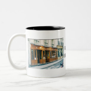 Kaffee-Tasse/Paris Zweifarbige Tasse
